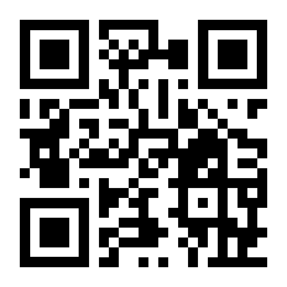 QR код с сылкой на новый сайт